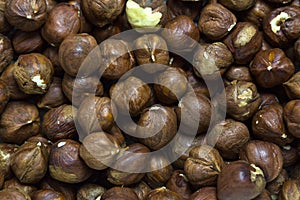 Background of nuts