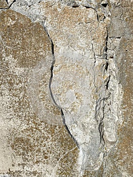 Background of old cracked grunge concrete wall texture