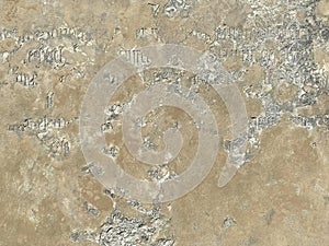 Background of old painted grunge wall texture with inscriptions