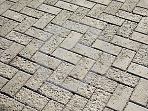 Background of old paving slabs