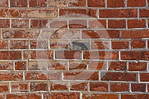 background of old red brick wall brick 10