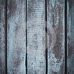 Background of old retro green vintage aged Wooden texture