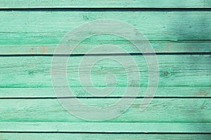 Background of old retro green vintage aged Wooden texture