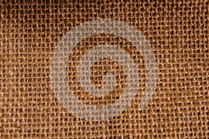 Background of the old sackcloth