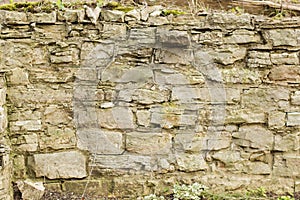 Background of old stone wall.
