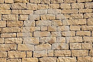 Background of old stone wall texture