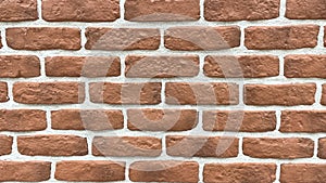 The background of an old vintage dirty brick wall with peeling plaster, texture for games, high-quality photos of bricks and walls