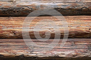 background of old wooden beams