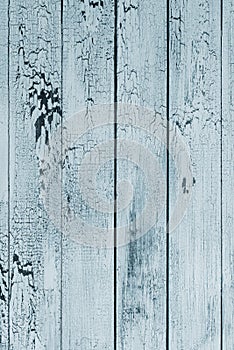 Background of old worn boards white