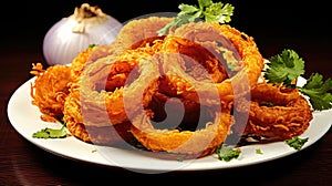 background onion mexican food crispy