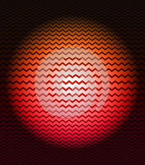 Background with optical illusion effect