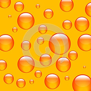 Background orange balls