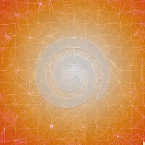 Background - orange mosaic