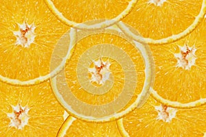 Background from oranges close up photo