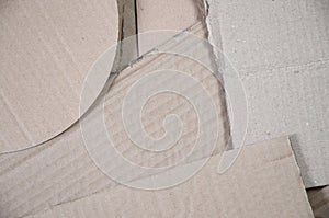 Background of paper textures piled ready to recycle. A pack of old office cardboard for recycling of waste paper. Pile of