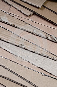 Background of paper textures piled ready to recycle. A pack of old office cardboard for recycling of waste paper. Pile of