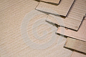 Background of paper textures piled ready to recycle. A pack of old office cardboard for recycling of waste paper. Pile of wastepa