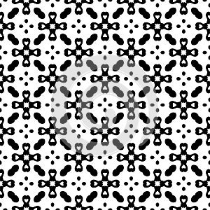 Background pattern black and white vector pattern