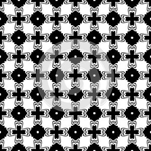 Background pattern black and white vector pattern