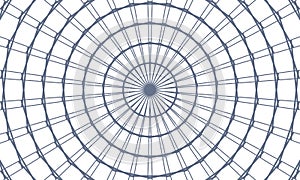 Background pattern circle like a spider web