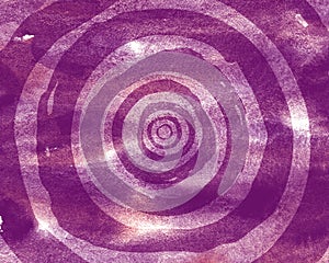 Background pattern of concentric circles. Optical illusion