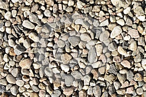 Background pattern of river rocks or stones