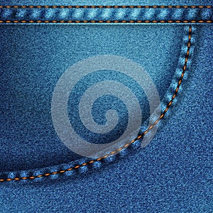 Background pattern. Texture of denim fabric.