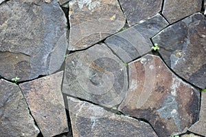 background patterns, shapes, and textures of walls made of natural stone