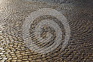 Background paving stones