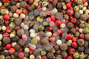 Background of pepper mix