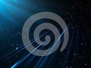 Background with a perspective style - digitally generated abstract tech style