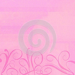 Background Pink With Swirlies