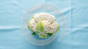 Background is plain emphasizing the vegetable s natural form and