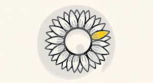 Background is a plain light beige emphasizing the simplicity of the