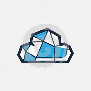 The background is plain white emphasizing the cloud s design