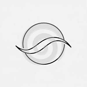 The background is plain white emphasizing the simplicity and elegance of the