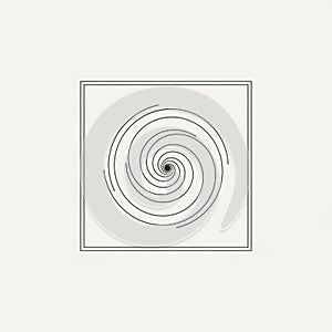 Background is plain white emphasizing the simplicity and elegance of the