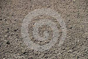 Background from the ploughed earth