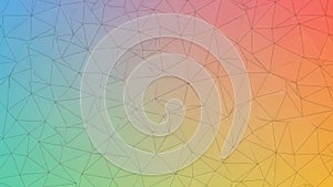 Background with a polygonal mesh pattern featuring a gradient blend