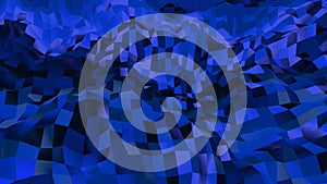 Background from polygons. With shadows and light.