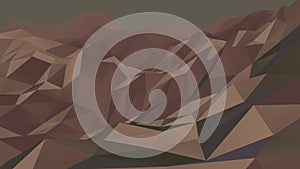 Background from polygons. With shadows and light.