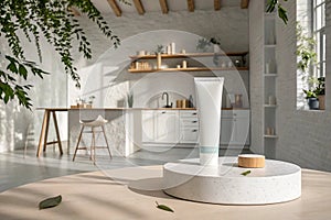 Background product podium studio wall abstract mockup