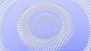 Background of pulsating audio wave rings. Motion. Concentric rings, dotted 3d waving surface.