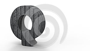 Background q stone 3d design