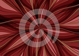 Background radiation red drape flower