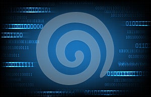 background of random digital binary number programming