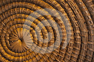 Background - Rattan Spiral Pattern