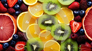 background raw vegan food colorful