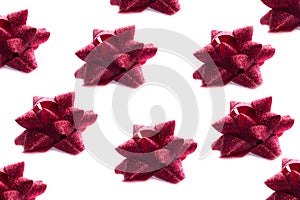 Background of Red Bows