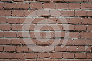 Background of red brick wall pattern texture. Great for graffiti inscriptions